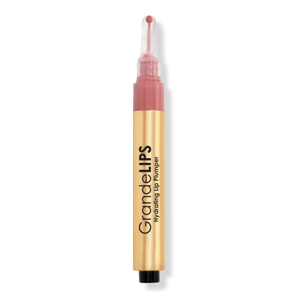 Factory Sealed NEW GrandeLips Hydrating Lip Plumper Gloss Finish Spicy Mauve